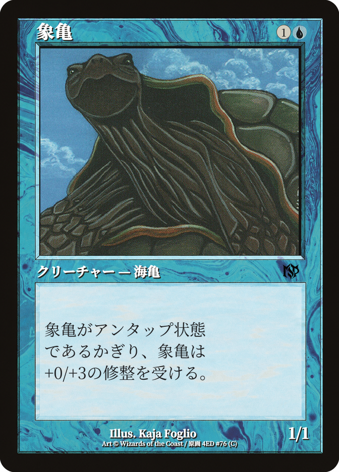 象亀