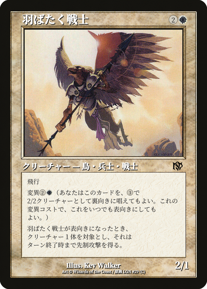 羽ばたく戦士